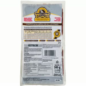 Doggobone Complete balanced meal for dogs - ostrich 500gr